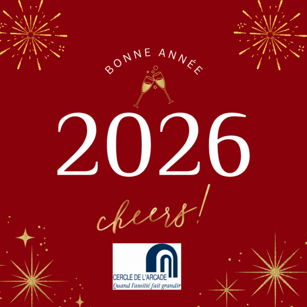 Bonne année 2026 du Cercle de l'Arcade