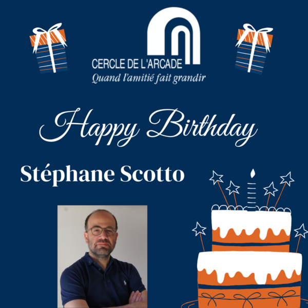  Joyeux anniversaire à Stéphane Scotto ! 🎉