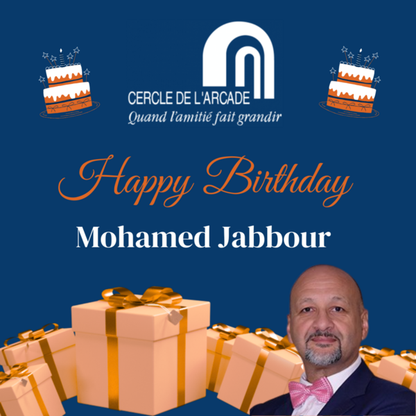 Joyeux anniversaire à Mohamed Jabbour !