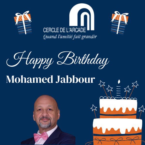 Joyeux anniversaire à Mohamed Jabbour ! 🎉