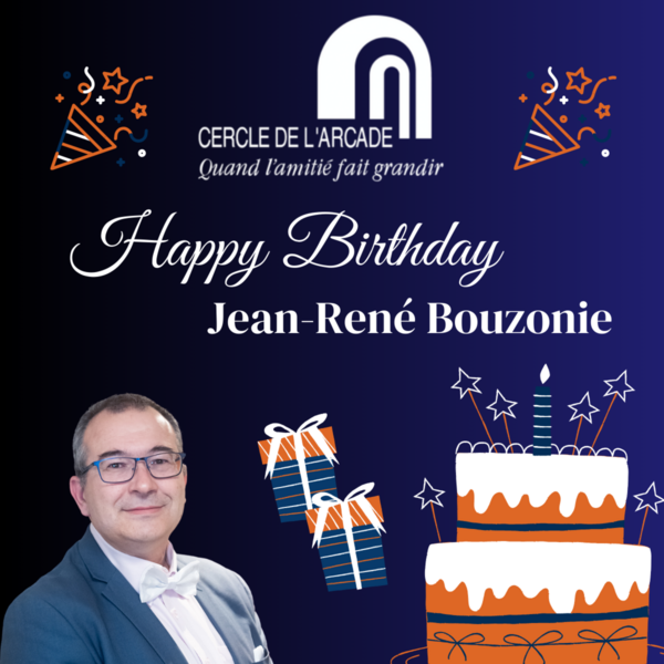 Joyeux anniversaire à Jean-René Bouzonie ! 🎉