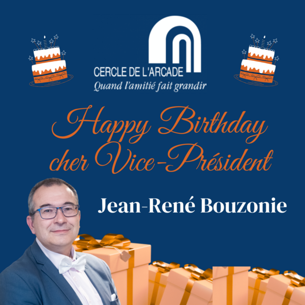 Joyeux Anniversaire à Jean-René Bouzonie